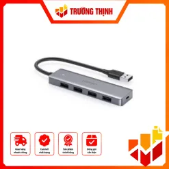 Bộ chia Ugreen 50985 USB-C ra 4 cổng USB 3.0
