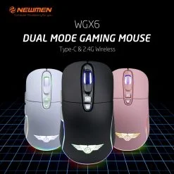 Chuột Gaming Không Dây NEWMEN WGX6