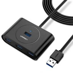 Bộ Chia 4 cổng USB 3.0 Ugreen 50263 dài 25cm