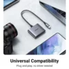 Đầu đọc thẻ SD/TF kèm OTG chuẩn USB 3.1 Type-C Ugreen 80798