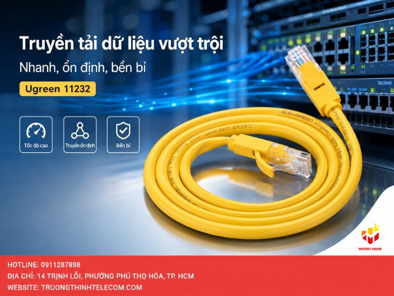 Khả năng truyền tải dữ liệu vượt trội của Ugreen 11232