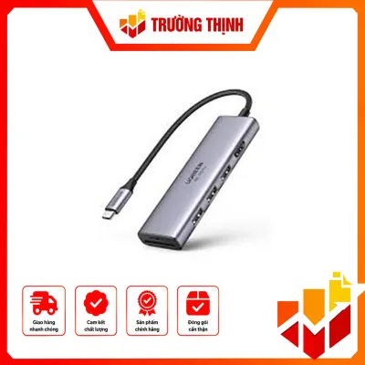 Bộ chuyển Ugreen 20934 Type C to HDMI + USB 3.0 + Lan Gigabit