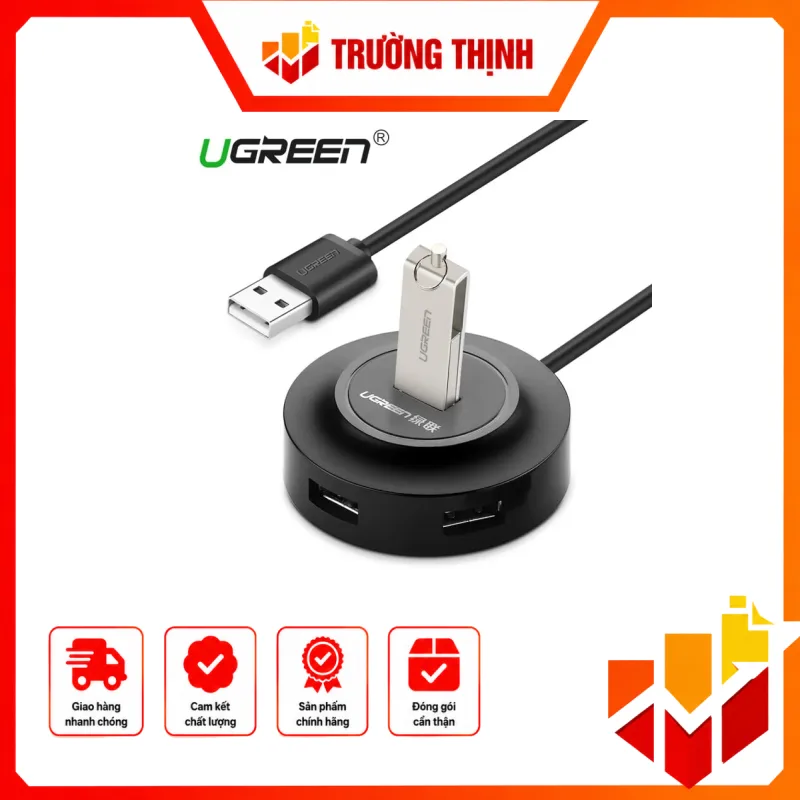 Bộ Chia 4 Cổng USB 2.0 Ugreen 50261
