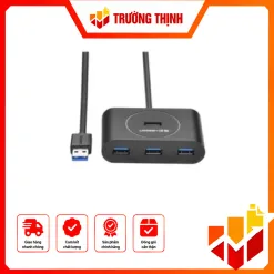 Bộ Chia 4 cổng USB 3.0 Ugreen 20290 dài 50cm