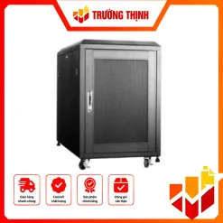 Tủ mạng 19" 15U-D600 ( Tủ ráp - 2 ốp tháo rời )