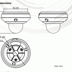 Camera IP Speed Dome 2MP Hilook PTZ-P332ZI-DE3 (Panovu Mini)