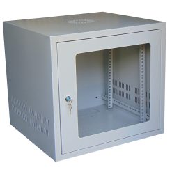 Tủ rack 10U-D600 treo tường (cửa mica)