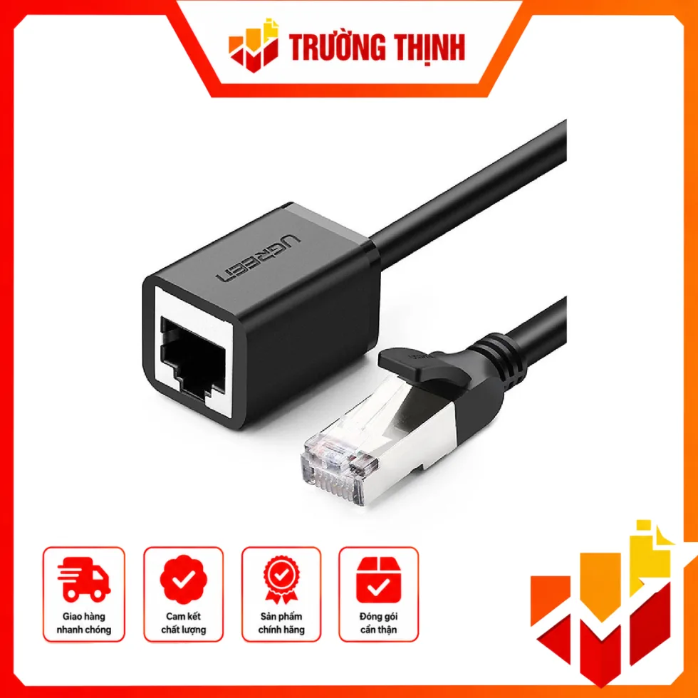 Cáp nối dài mạng LAN CAT 8 dài 0.5m Ugreen 40497