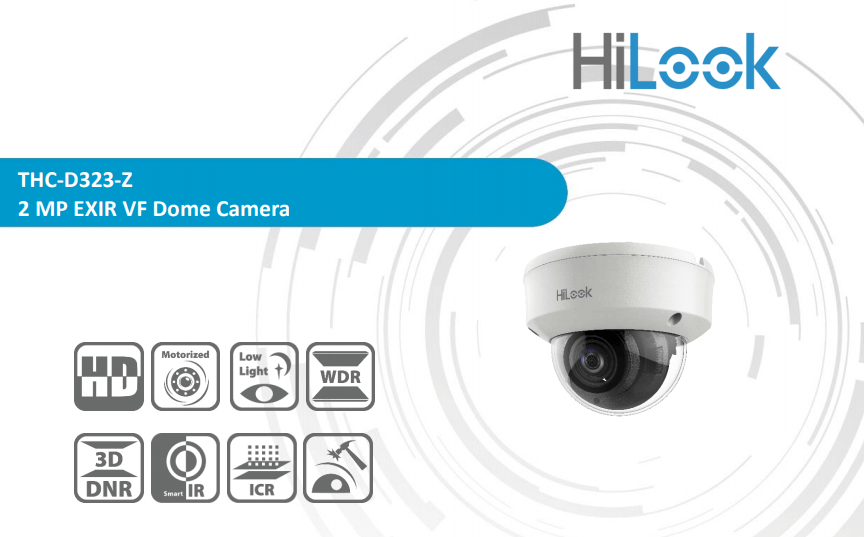 Camera HDTVI 2MP HiLook THC-D323-Z giá tốt tại TPHCM