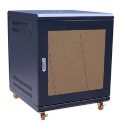 Tủ rack 9U-D500 có bánh xe (cửa mica)