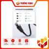 Cáp mạng Ugreen 10979 Cat8 tốc độ cao được thiết kế phẳng và linh hoạt.