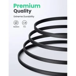 Cáp mạng đúc sẵn dẹt Cat8 dài 3m Ugreen 10982