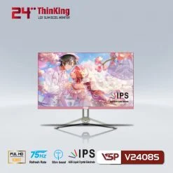 VSP V2408S Màu Hồng (24 inch/ FHD/ 75Hz/ IPS) 