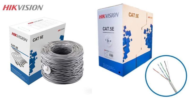 Cáp mạng DS-1LN5EUEC0 được sử dụng trong hệ thống mạng nội bộ(LAN)