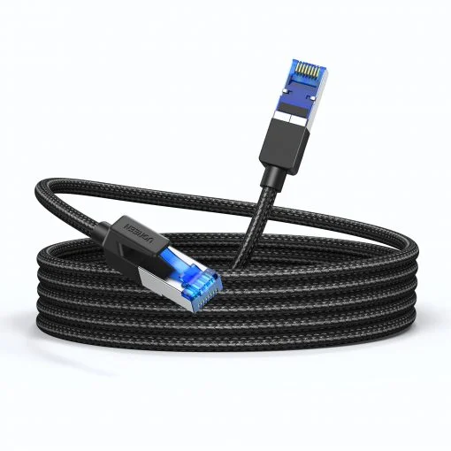 Cáp mạng CAT8 đúc sẵn bọc dù dài 15M Ugreen 30799