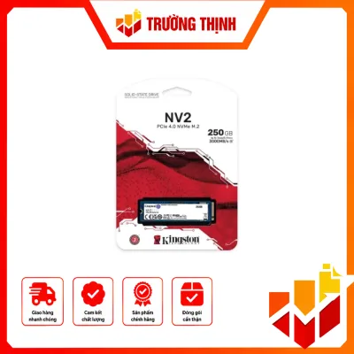 Ổ Cứng SSD 250GB Kingston NV2 | PCIe Gen4, M.2 NVMe, SNV2S/250G