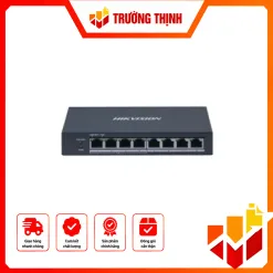 Switch mạng 4 cổng PoE Gigabit Hikvision DS-3E0508P-O