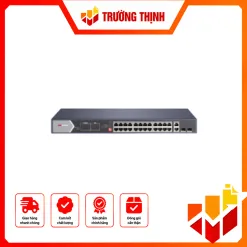 Switch mạng 24 cổng Hikvision DS-3E0528HP-E