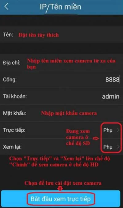 Hướng dẫn xem bằng tên miền Hướng dẫn xem bằng tên miền