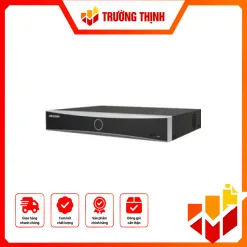 Đầu ghi NVR Hikvision DS-7604NXI-K1 chính hãng, dùng cho hệ thống camera IP, hỗ trợ quản lý và lưu trữ hình ảnh giám sát.