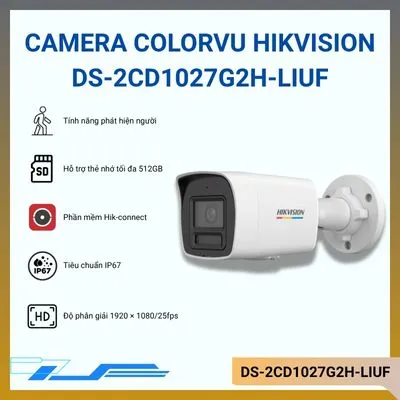 Camera HIKVISION DS-2CD1027G2H-LIUF