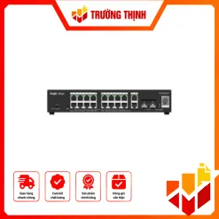 Thiết Bị Mạng Switch PoE Ruijie RG-ES220GS-P
