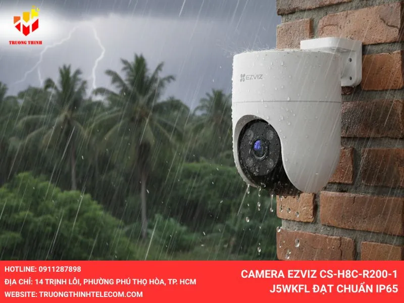 Camera Ezviz CS-H8c-R200-1J5WKFL đạt chuẩn IP65