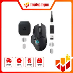 CHUỘT GAME KHÔNG DÂY LOGITECH G502 HERO LIGHTSPEED (USB/RGB/ĐEN)