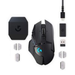 CHUỘT GAME KHÔNG DÂY LOGITECH G502 HERO LIGHTSPEED (USB/RGB/ĐEN)
