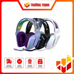 HEADSET LOGITECH G733 LIGHTSPEED WIRELESS RGB GAMING (BLACK/WHITE/LILAC)