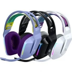 HEADSET LOGITECH G733 LIGHTSPEED WIRELESS RGB GAMING (BLACK/WHITE/LILAC)