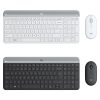 Combo bàn phím chuột Logitech MK470 Slim Wireless (Đen/ Trắng)