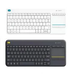 Bàn phím Logitech Wireless K400 Plus (Đen, Trắng)