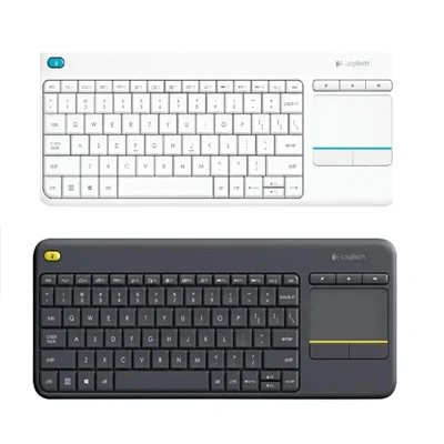Bàn phím Logitech Wireless K400 Plus (Đen, Trắng)