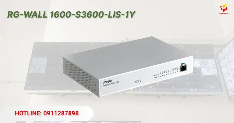 SWITCH Ruijie RG-WALL 1600-S3600-LIS-1Y
