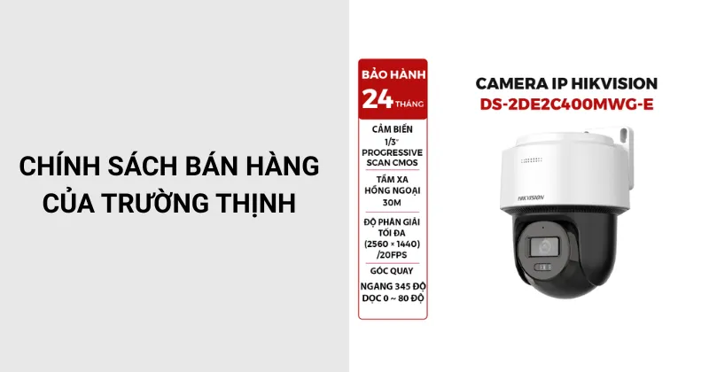 Chính sách bán hàng tại Trường Thịnh
