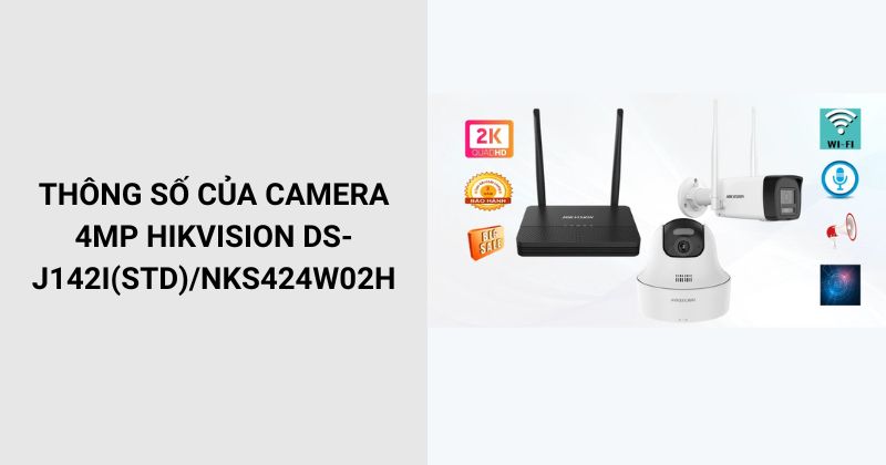 Thông số của Camera HIKVISION DS-J142I(STD)/NKS424W02H