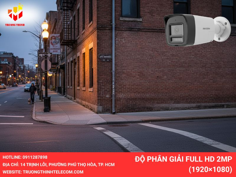 Độ phân giải Full HD 2MP