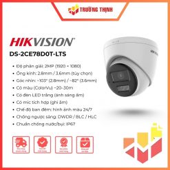 Camera DS-2CE78D0T-LTS