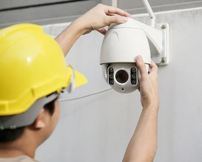 Thi công lặp đặt camera 360 độ