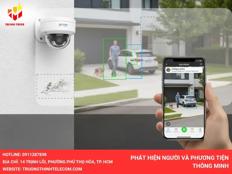 tính năng phát hiện người và phương tiện