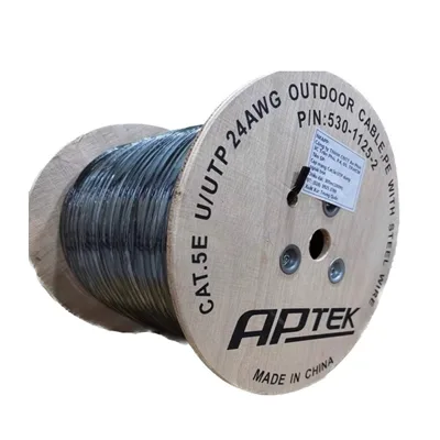 Cáp mạng APTEK CAT5e UTP Copper Outdoor 25AWG 530-1125-2