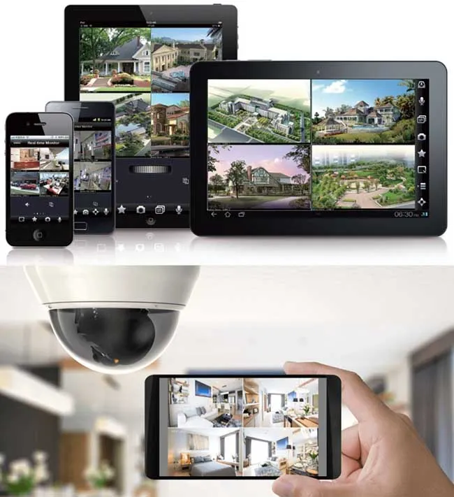 Hình ảnh camera ngoài trời