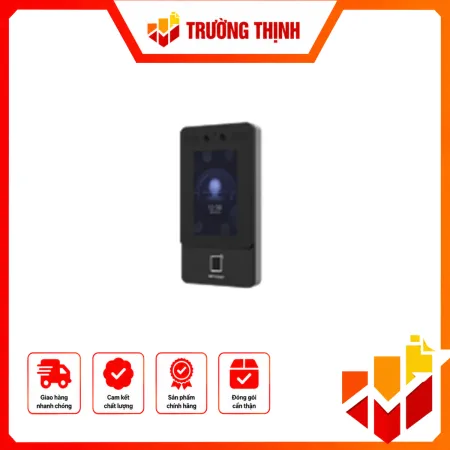 Thiết bị chấm công & kiểm soát ra vào khuôn mặt/vân tay/thẻ Hikvision DS-K1T342MFWX-E1
