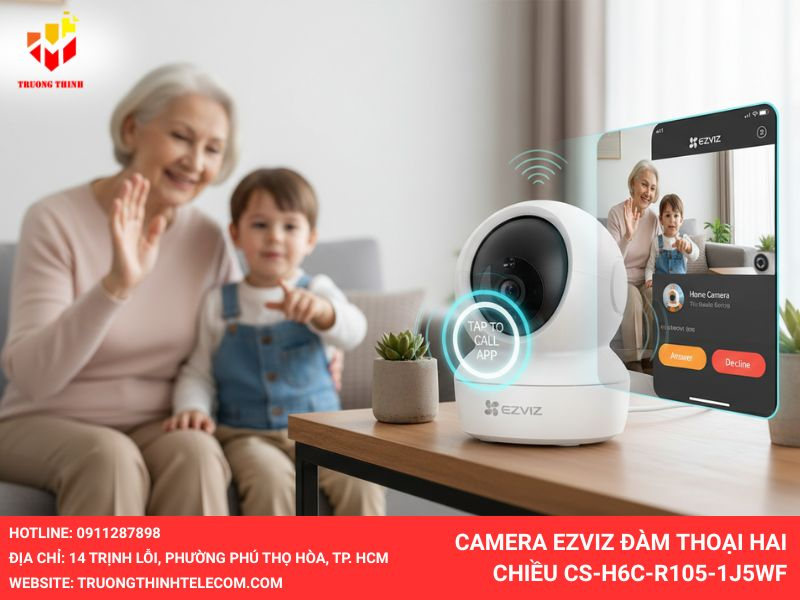 Camera EZVIZ đàm thoại hai chiều CS-H6c-R105-1J5WF