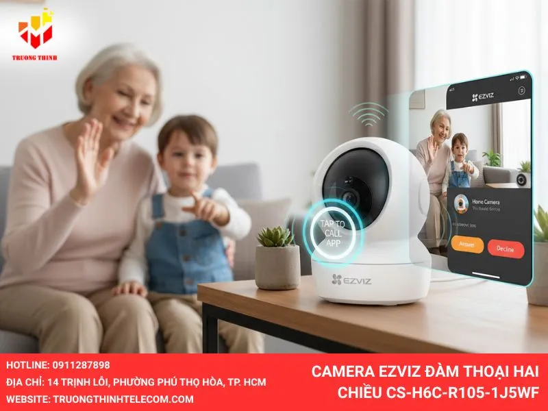 Camera EZVIZ đàm thoại hai chiều CS-H6c-R105-1J5WF
