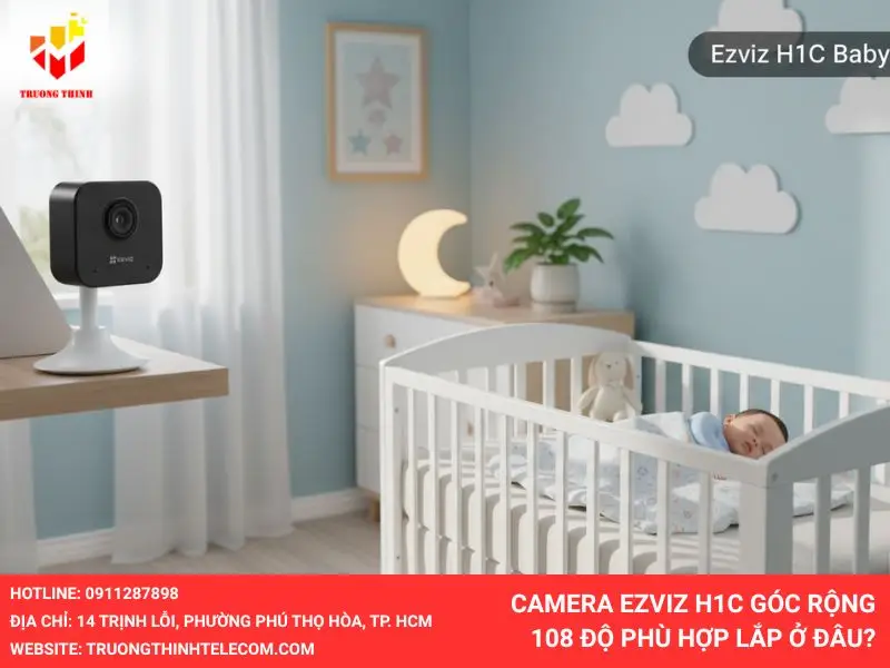 Model CS-H1C-R100-1G2WF có góc nhìn rộng 108 độ