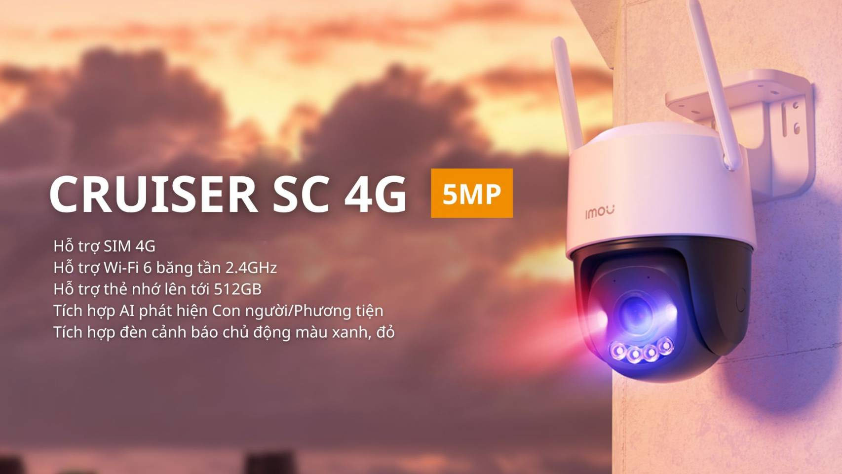 chế độ nhìn ban đêm cho độ rõ nét như ban ngày