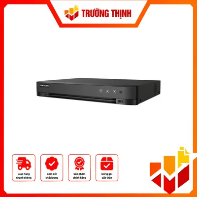 Đầu ghi DVR Hikvision IDS-7204HQHI-M1/XT chính hãng, dùng cho hệ thống camera Turbo HD/Analog, phù hợp nâng cấp và lưu trữ hình ảnh.