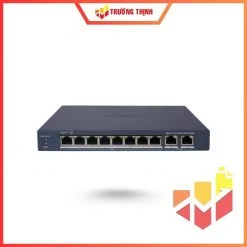 Switch 8 cổng PoE HIKVISION DS-3E1310P-EI/M 100Mbs